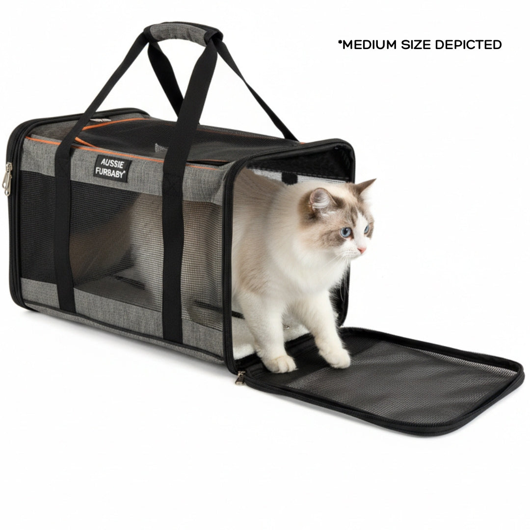 Aussie Furbaby™ Cat Carrier Backpack – Pet Travel Bag