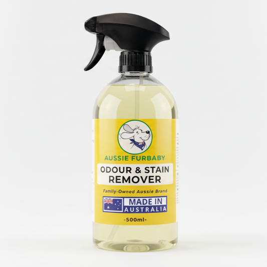 Aussie Furbaby Odour & Stain Remover 500 mL spray bottle – Australian made enzyme cleaner