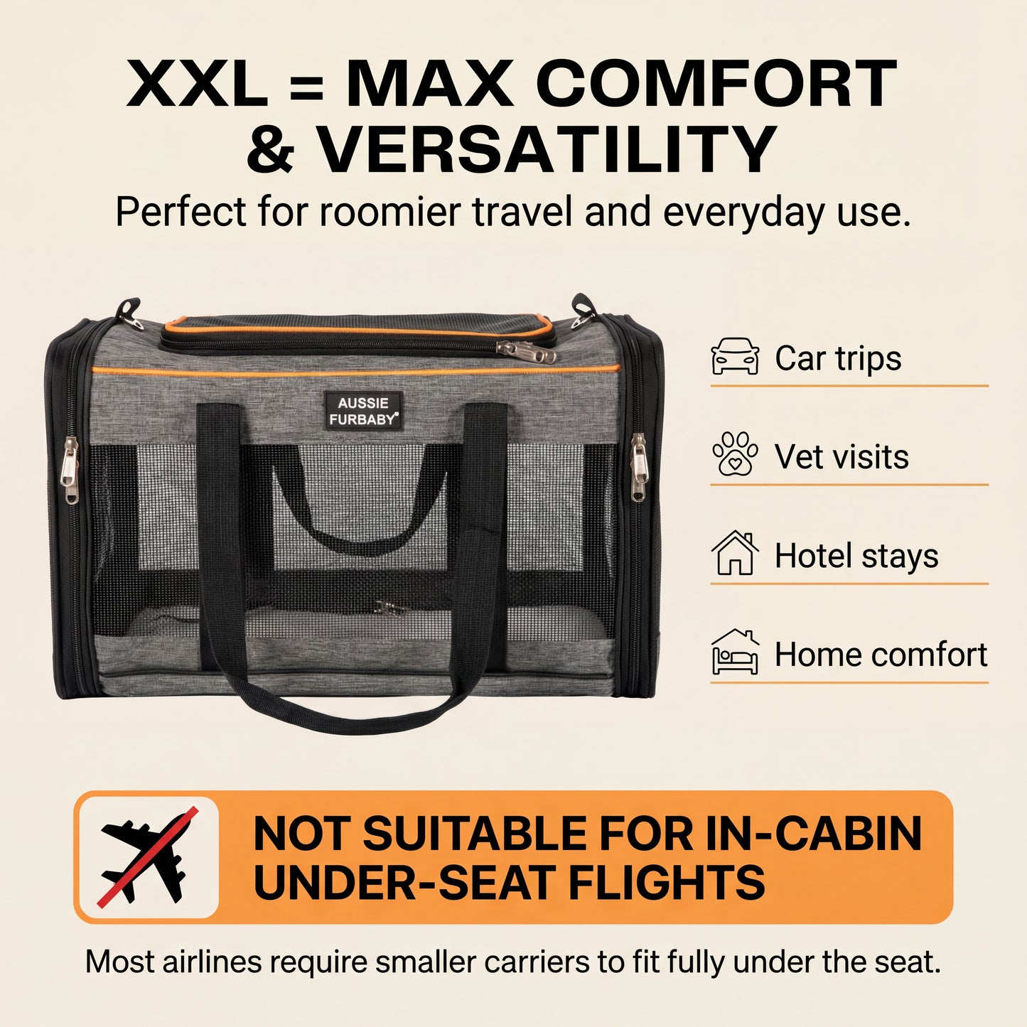 Aussie Furbaby™ Cat Carrier Backpack – Pet Travel Bag