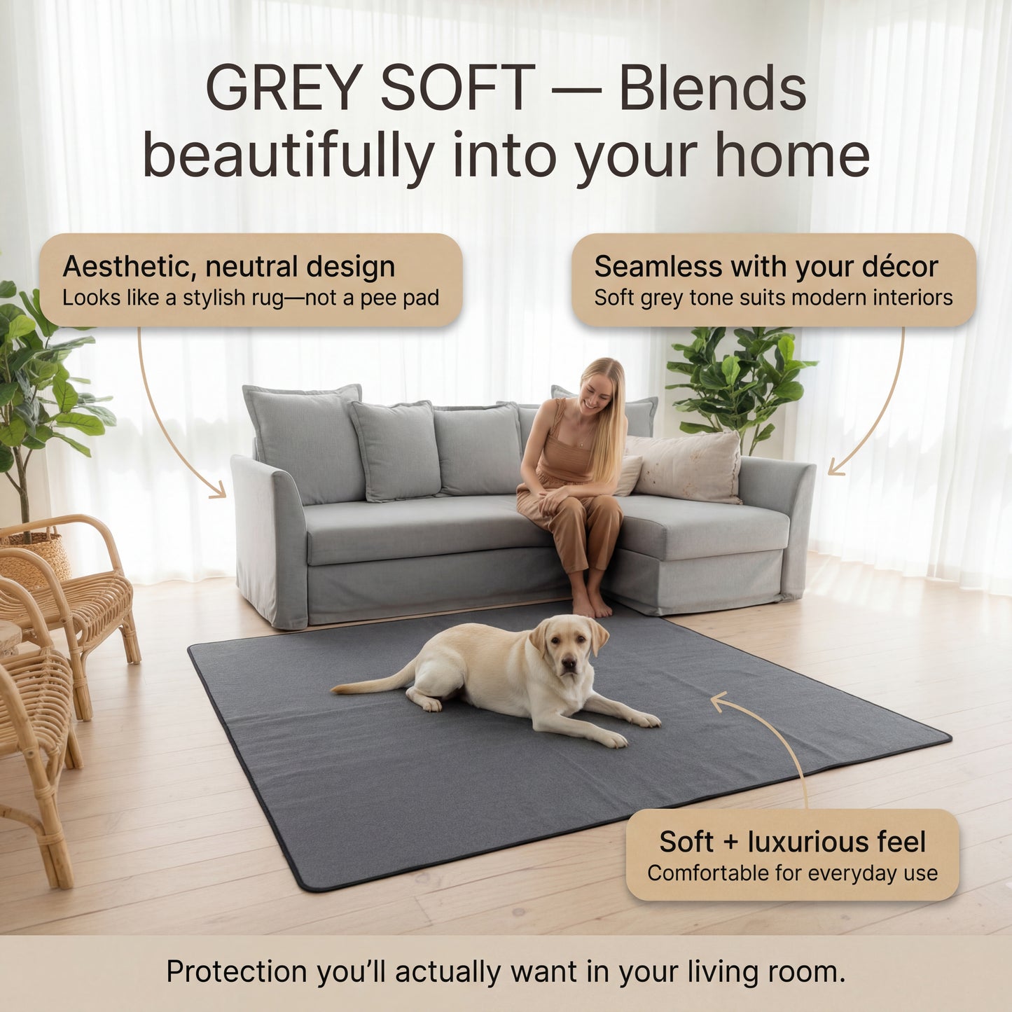 Washable Puppy Pads – Waterproof Dog Blanket | Aussie Furbaby