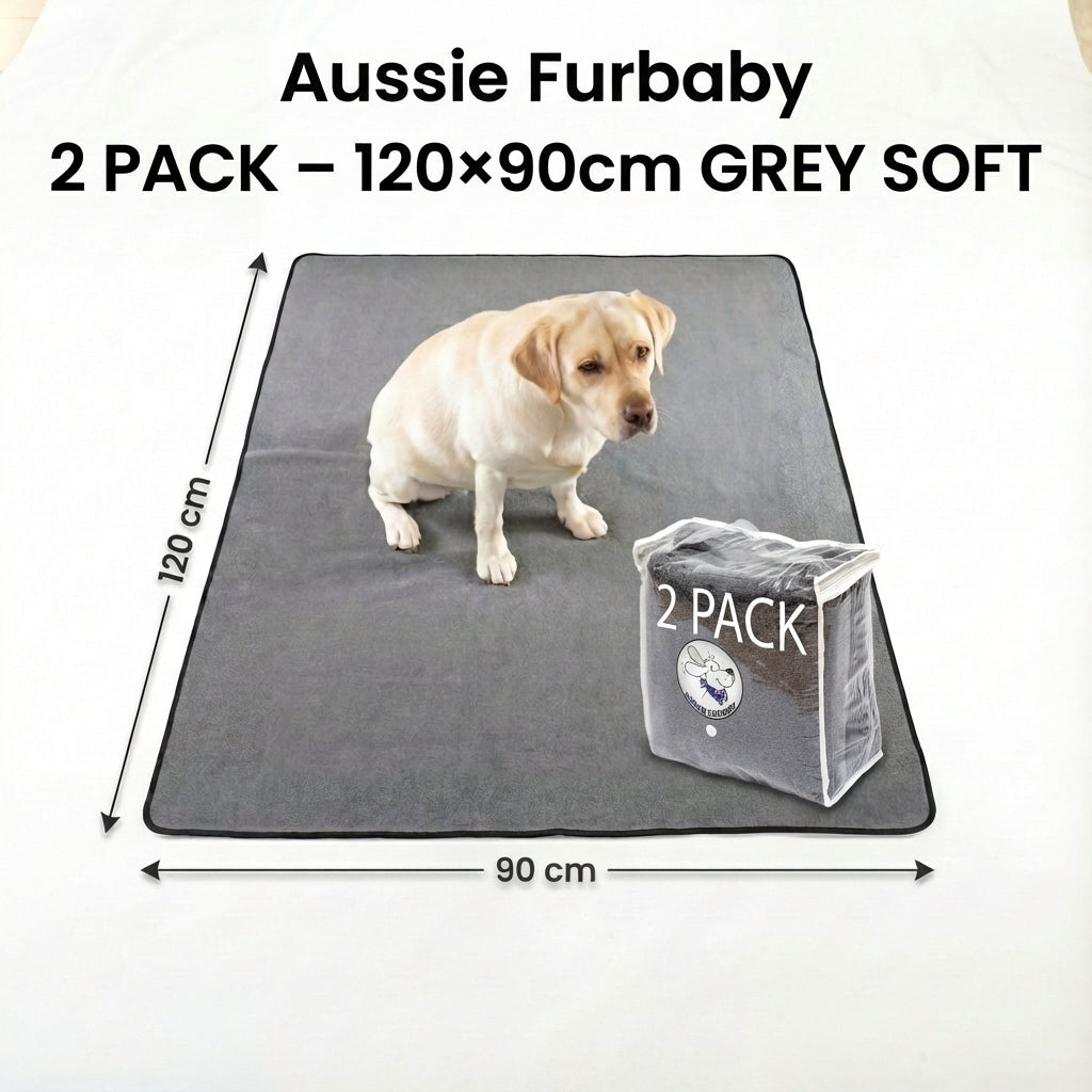 Washable Puppy Pads – Waterproof Dog Blanket | Aussie Furbaby