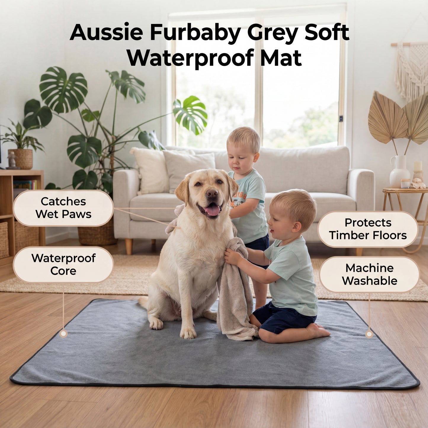Washable Puppy Pads – Waterproof Dog Blanket | Aussie Furbaby