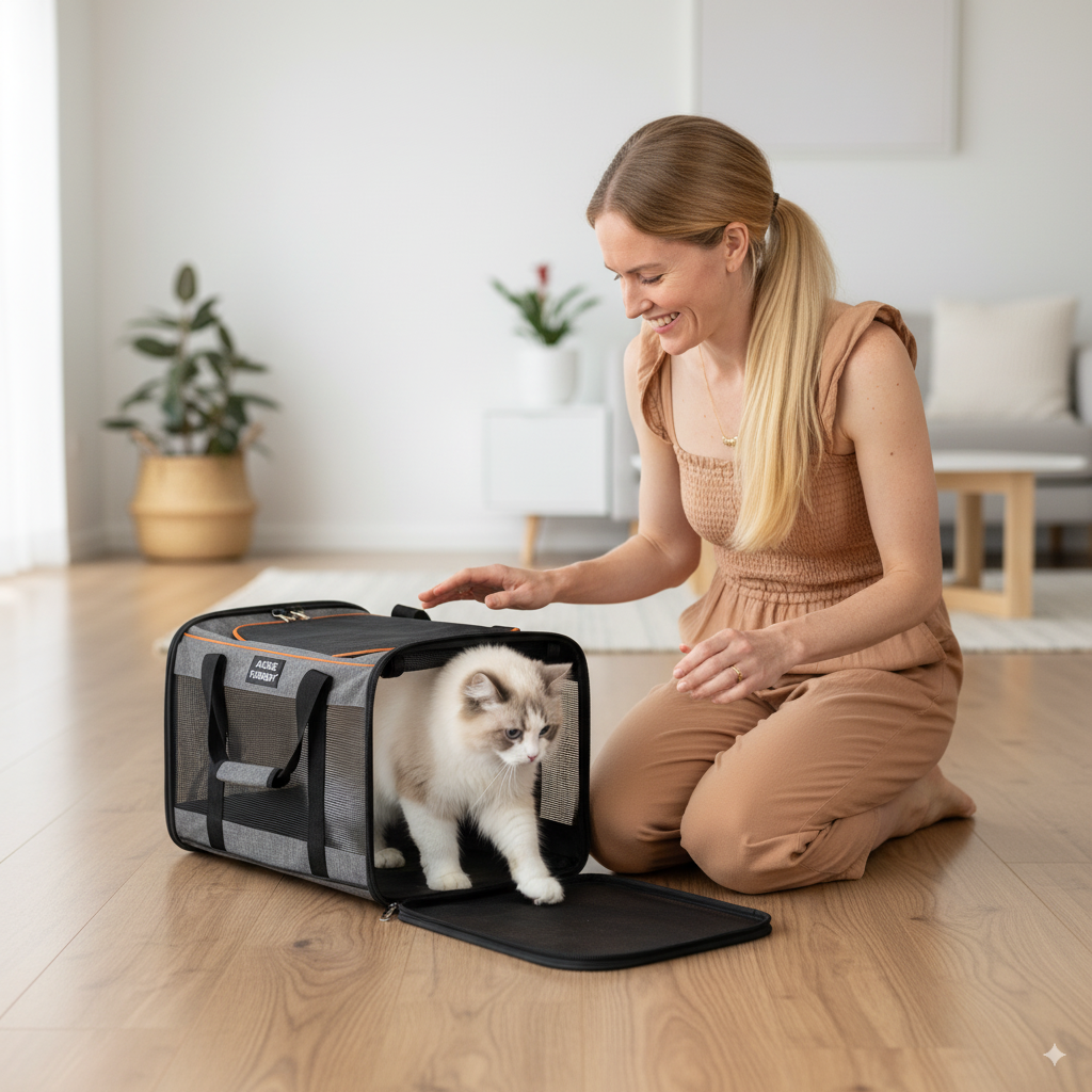 Aussie Furbaby™ Cat Carrier Backpack – Pet Travel Bag