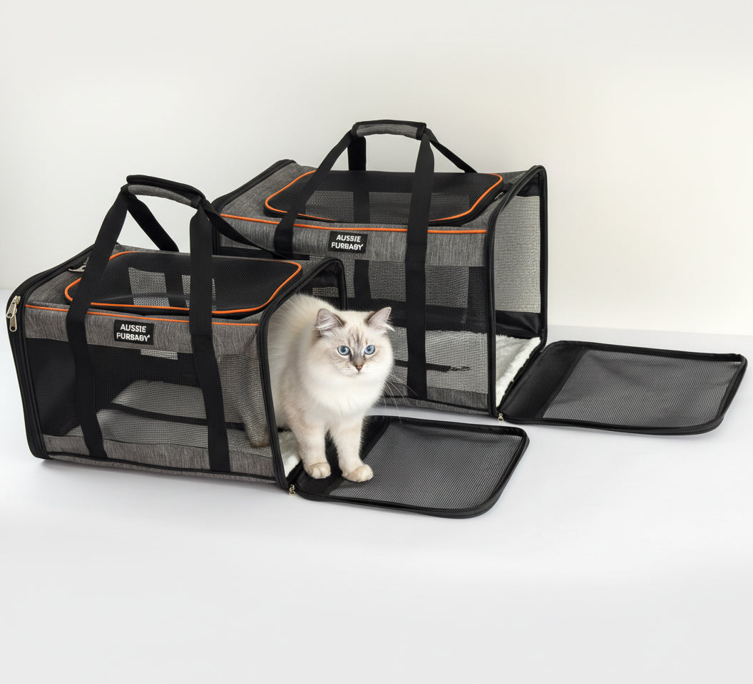 Aussie Furbaby™ Cat Carrier Backpack – Pet Travel Bag
