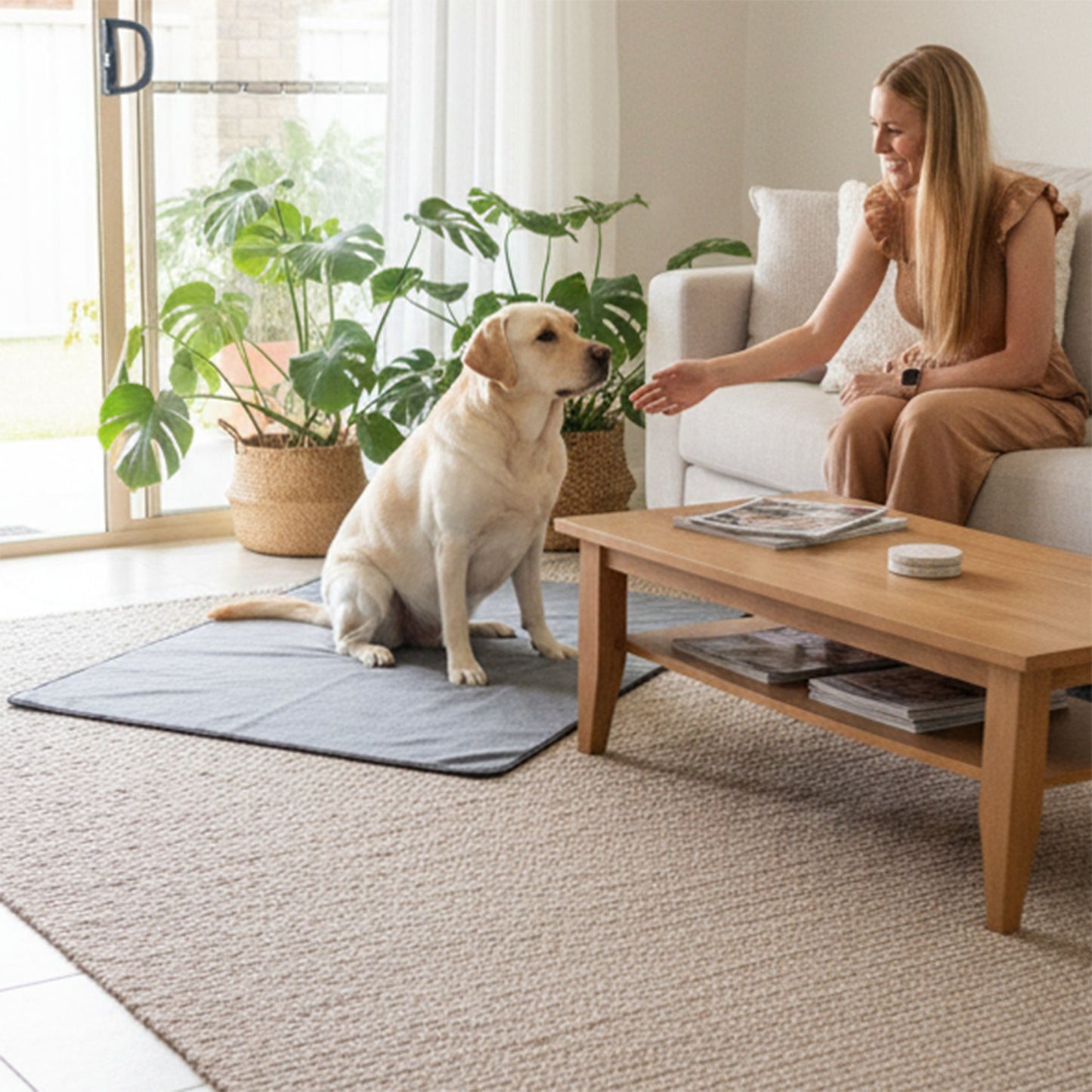 Washable Puppy Pads – Waterproof Dog Blanket | Aussie Furbaby