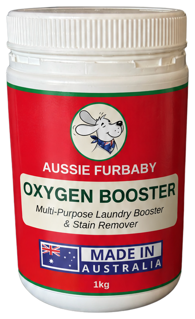Aussie Furbaby Oxygen Booster, multi-purpose laundry booster and stain remover, 1 kg tub