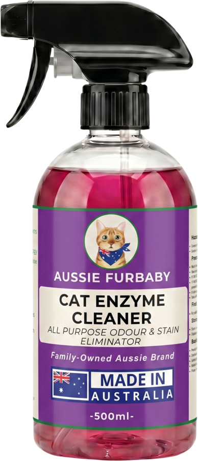 Purple cat carpet and upholstery enzyme cleaner, 500 mL