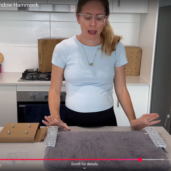 Aussie Furbaby Cat Hammock assembly video