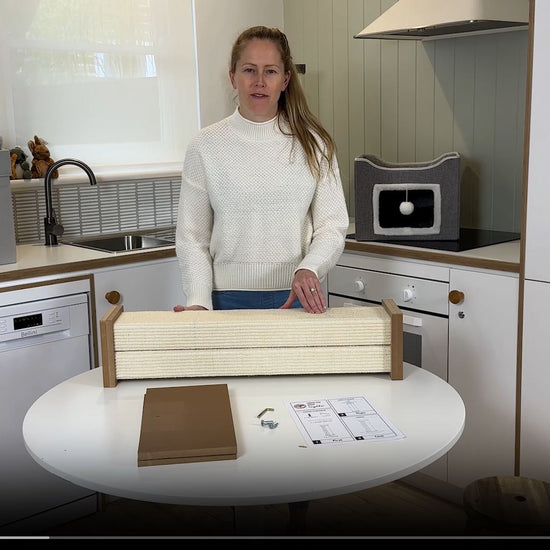 Aussie Furbaby Cat Scratcher assembly instructions